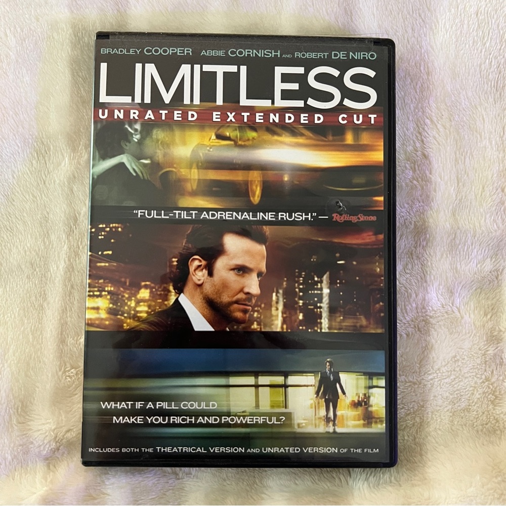 Limitless. Unrated Extended Cut DVD